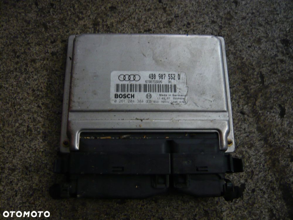 Komputer sterownik silnika 4B0907552D Audi A6 C5 2.4 - 1