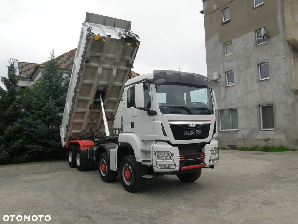 MAN TGS 35.480 8x6 2016 BORDMATIC 260000km manual z Niemiec - 3
