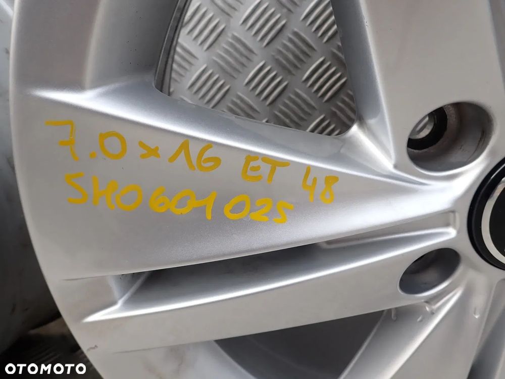 FELGI ALUMINIOWE VW 5H0601025 5X112 ET 48 7,0x16 Octavia II III RS Superb Karoq Kodiaq 5H0601025 - 5