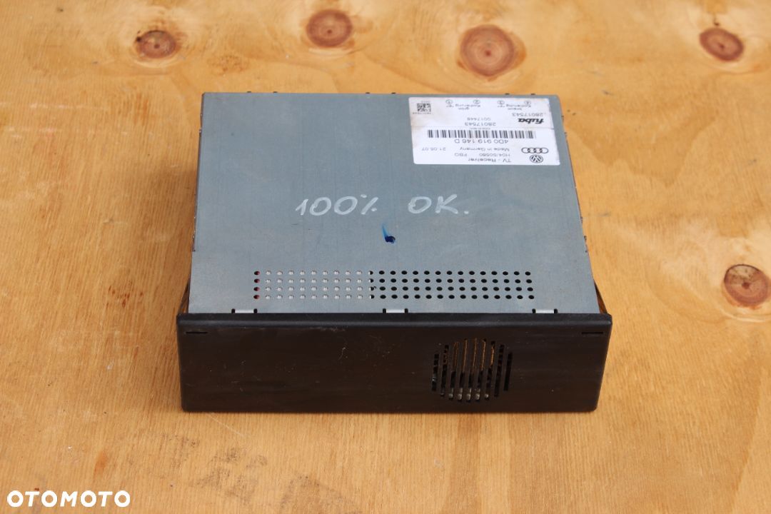 TUNER NODBIORNIK TV AUDI A6 C5 A8 D2 4D0919146D 2002 - 1