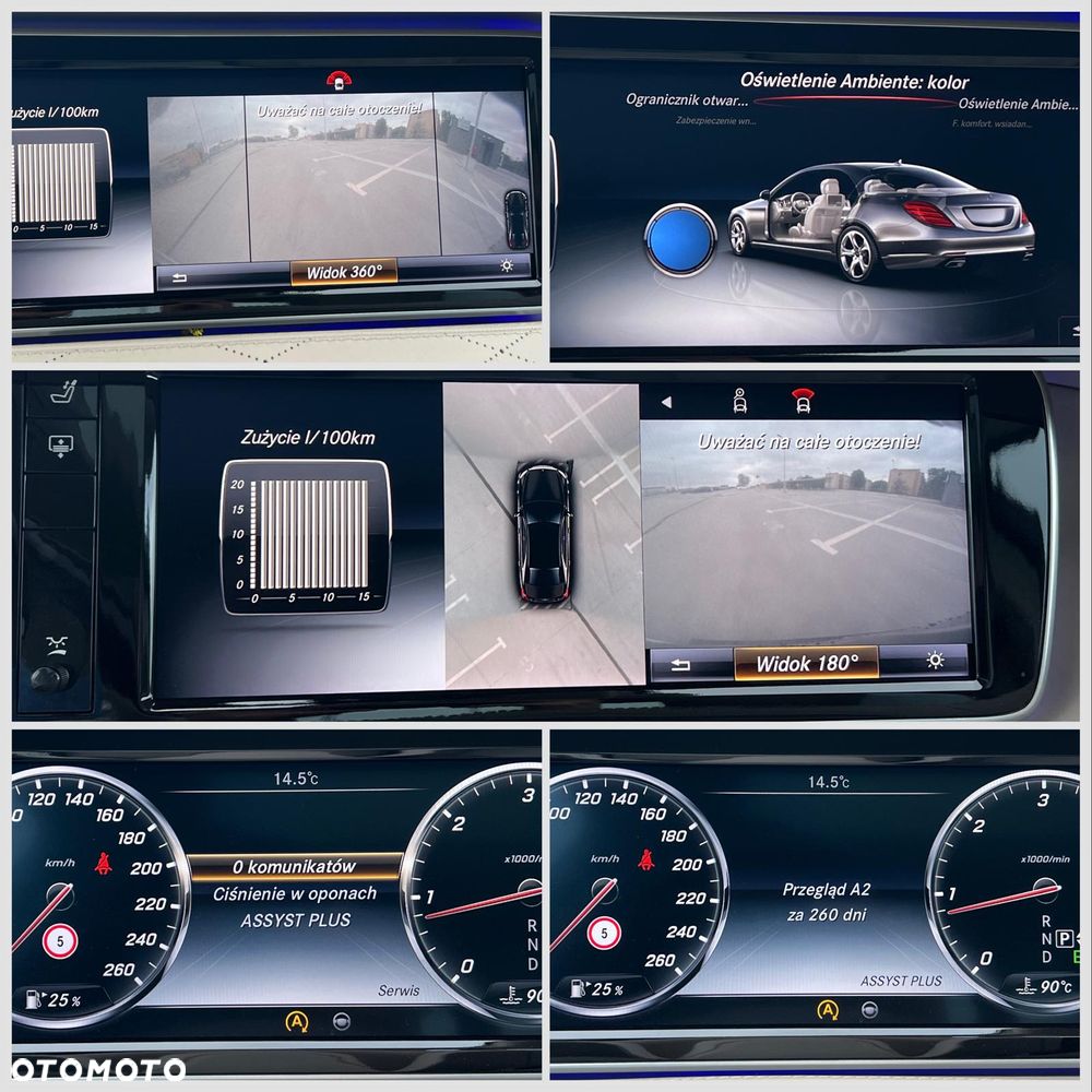 Mercedes-Benz Klasa S 350 (BlueTEC) d 4-Matic 7G-TRONIC - 40