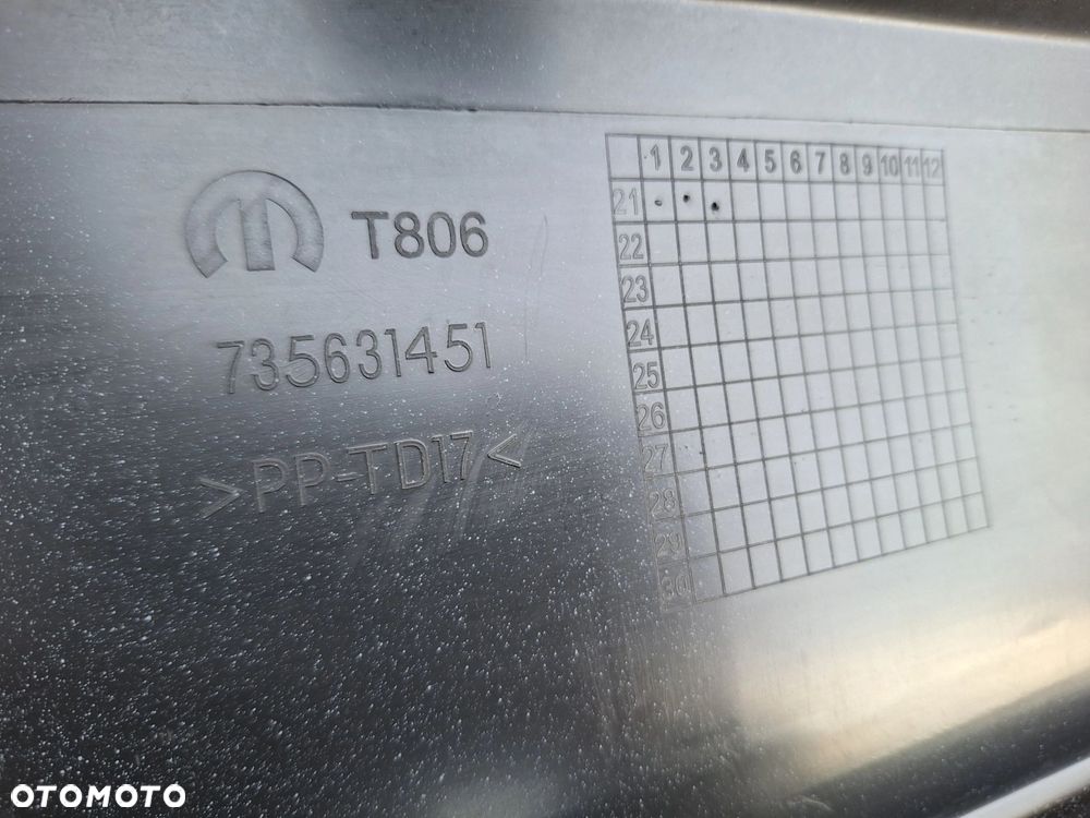 FIAT TIPO II 15-20 HB KOMBI ORYGINAŁ NOWY ZDERZAK PRZÓD PRZEDNI FIAT Nr 735631451 WYSYŁKA 24H - 11