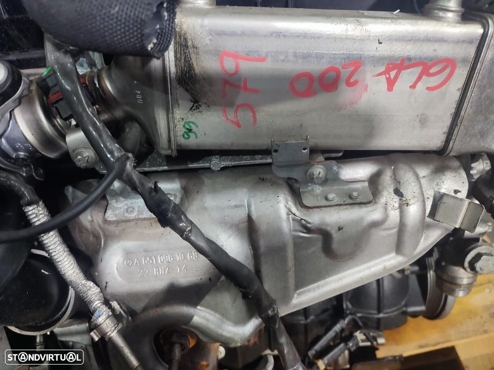 MOTOR PARA PEÇAS MERCEDES-BENZ CLASSE GLA 2015 - 4