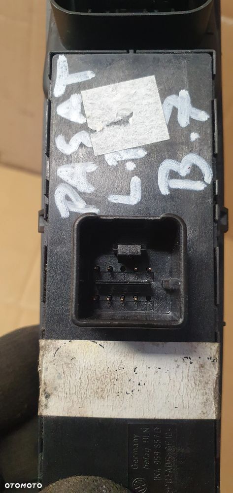 Przełącznik panel szyb lewy przód regulacji lusterek VW Passat B7 3AB857857A - 6