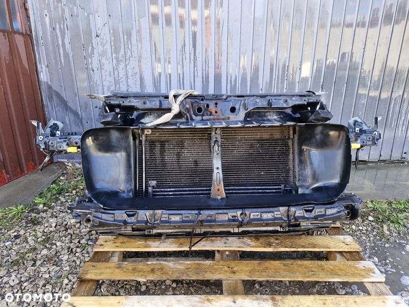 porsche cayenne i 1 7l5 lift gts 4.8 b pas przedni chłodnice wentylator belka - 1