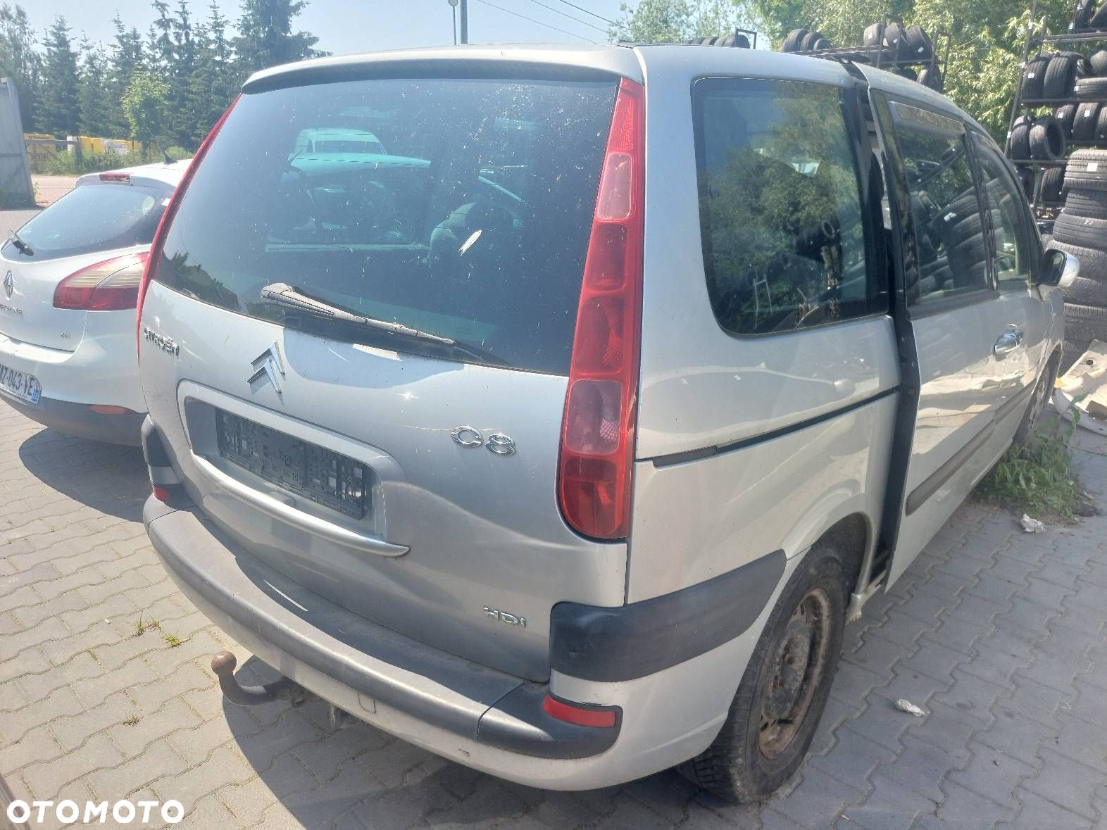 KOMPLETNY TYŁ CITROEN C8 PRZED LIFTEM - 2