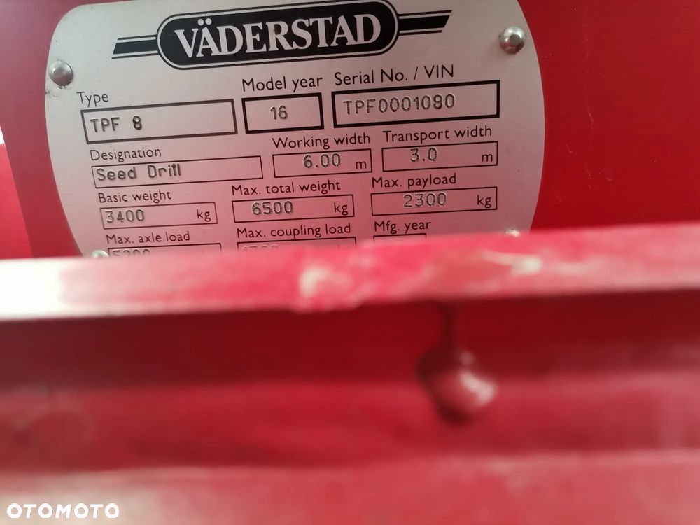 Väderstad Tempo TPF8 - 3