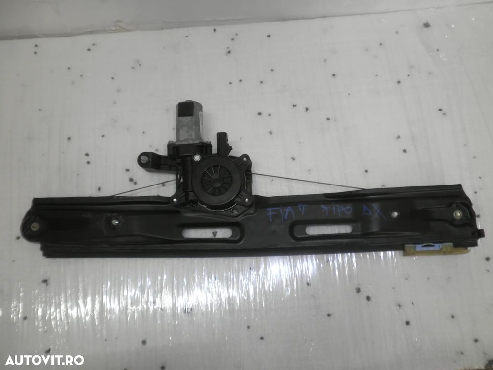 Macara geam + motoras usa dreapta fata Fiat Tipo 2017 520728560 - 1