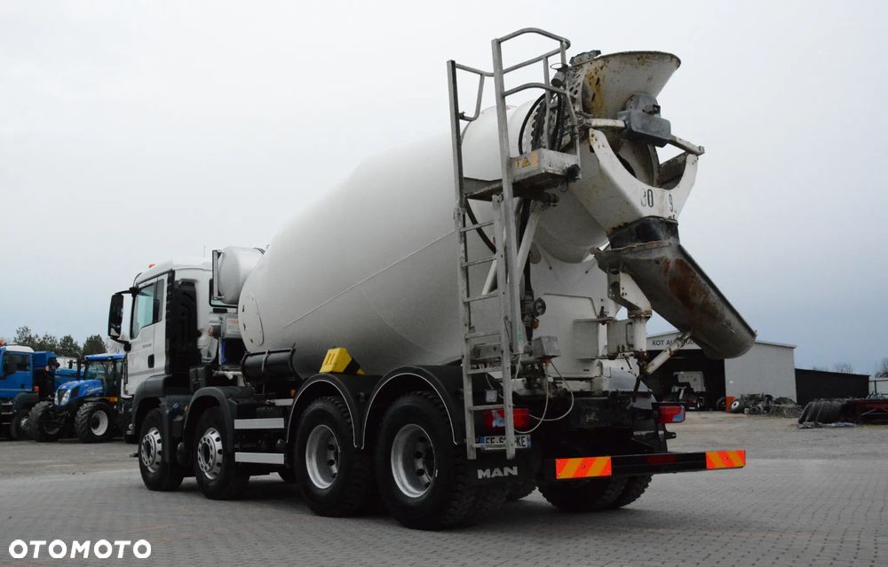 MAN TGS 32.420 / 2019r / 8x4 / Zabudowa CIFA / Niski przebieg / 9m3 / Nowe opony - 7