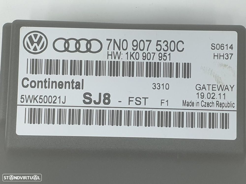 MODULO ELECTRONICO VOLKSWAGEN GOLF V 2011 -7N0907530C - 4