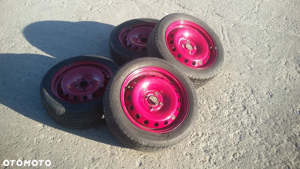 15” - Felgi 4x100  r14 cali  Honda JAZZ Fix Civic , TOYOTA Yaris , Aygo , IQ - MAZDA 2 - SUZUKI Swift , Splash Fiat EVO Punto Grande Opel Astra Adam Corsa  Stalowe ORYGINAŁ !! - 5