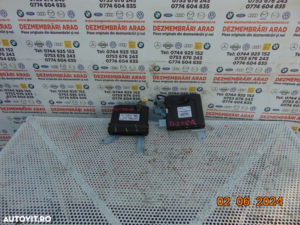 Modul assy Hyundai Tucson 2015-2020 smart key keyless go cod d7100 - 2