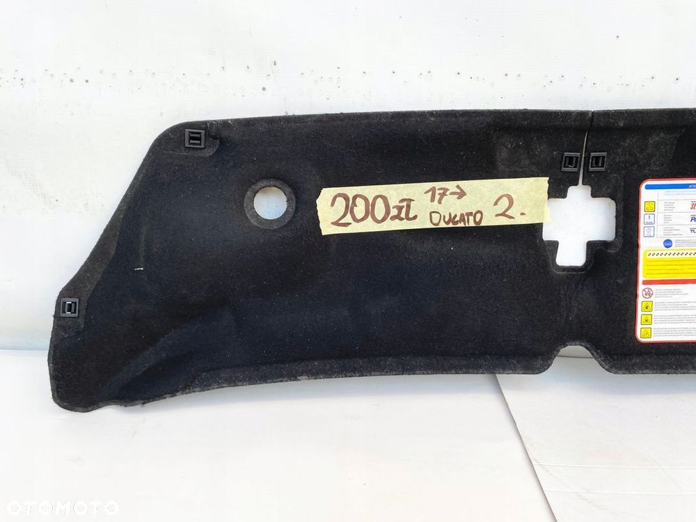 DUCATO BOXER JUMPER LIFT 17-WYGŁUSZENIE MASKI ORYGINALNE - 2