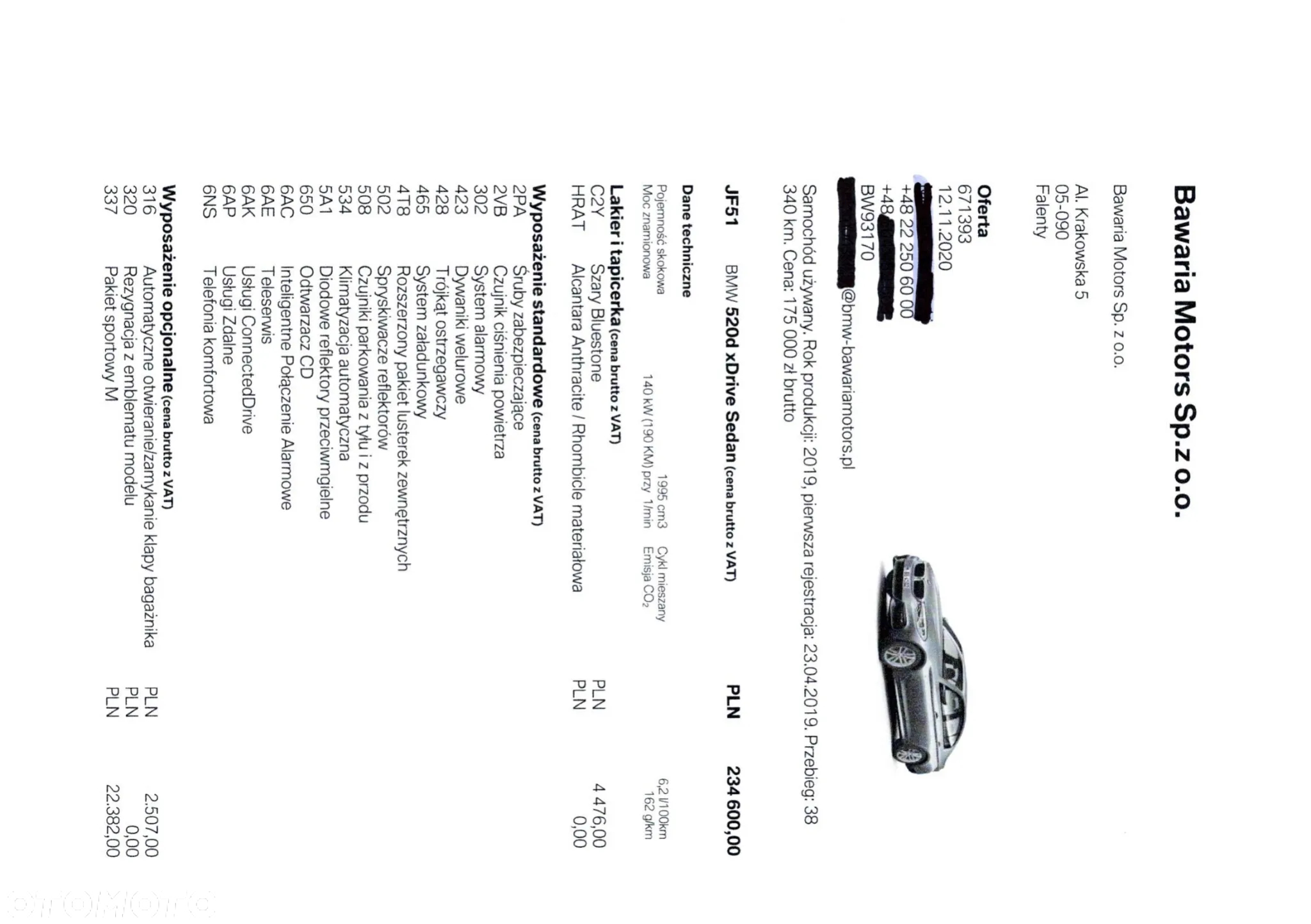 BMW Seria 5 520d xDrive - 14
