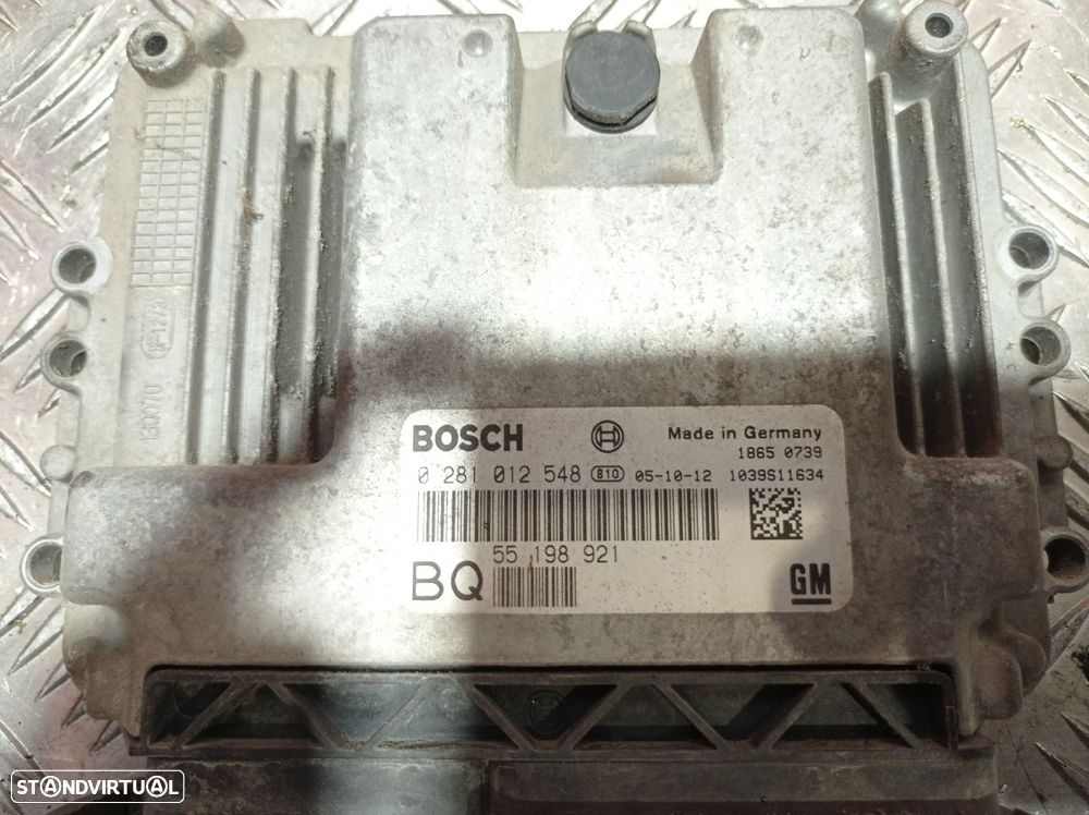 Centralina Do Motor Opel Astra H Gtc (A04) - 5