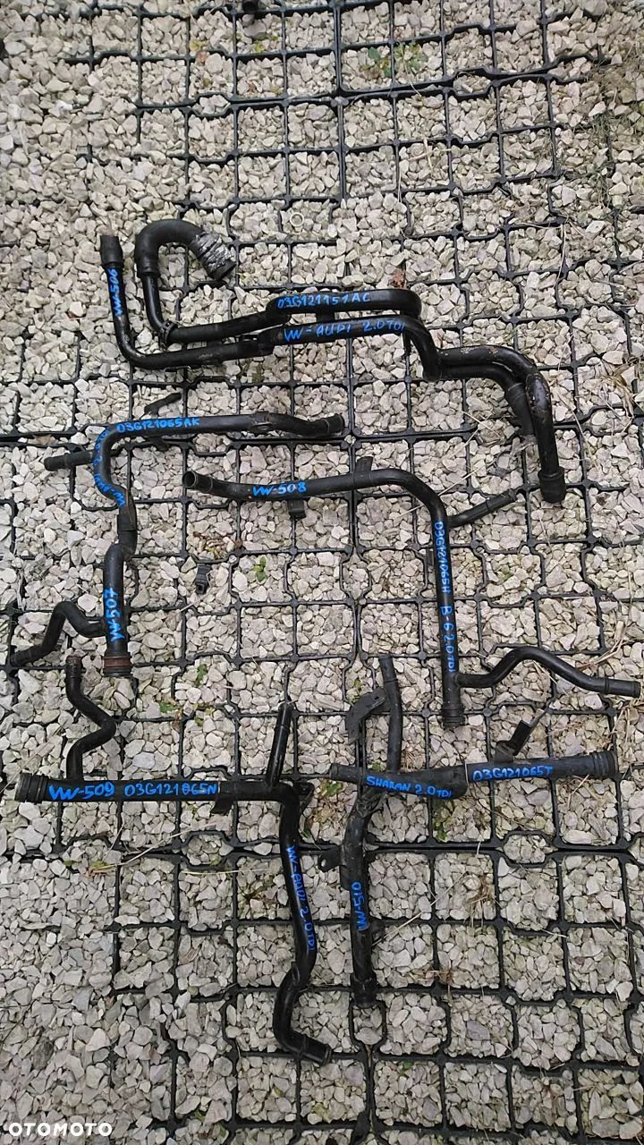 VW AUDI SEAT SKODA MAGISTRALA RURKA WODNA RURKA WODY RURA WODY - 19
