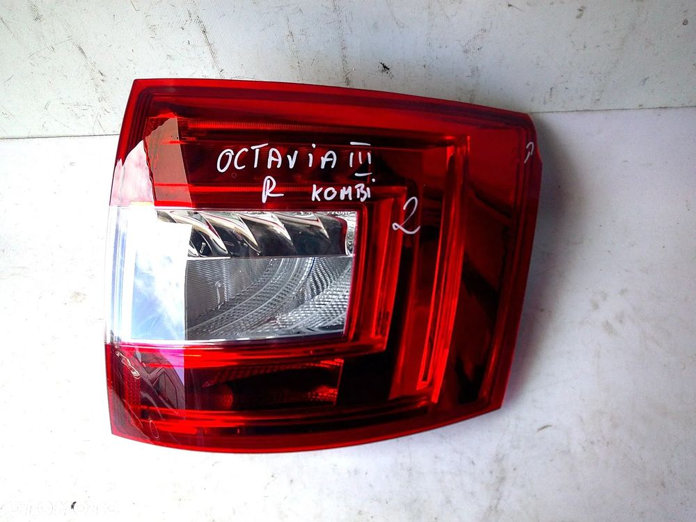 skoda octavia iii 3 kombi lampa nowa om led - 1