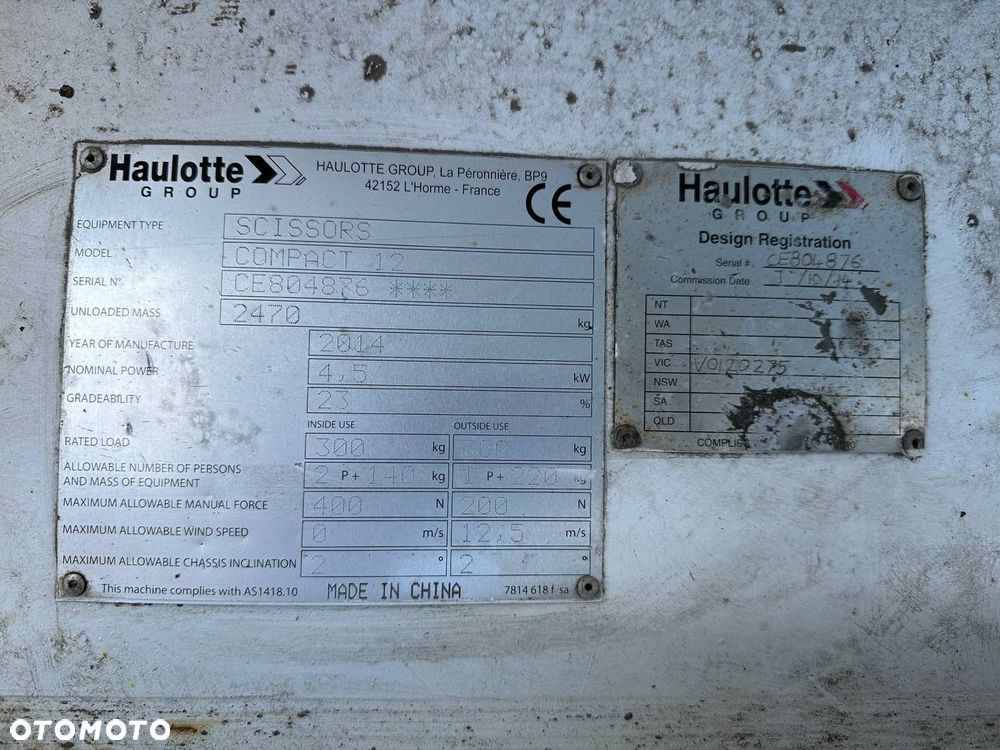 Haulotte Compact 12 - 10