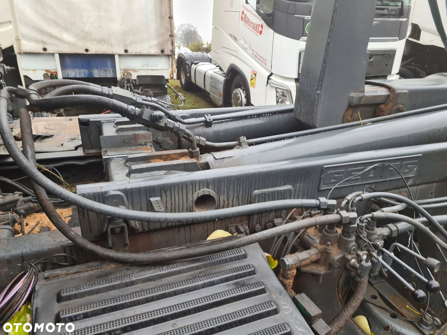 ZABUDOWA PODRAMÓWKA HAKOWA HAKOWIEC GEORG UDT RENAULT GAMA DXI VOLVO FH FM - 3