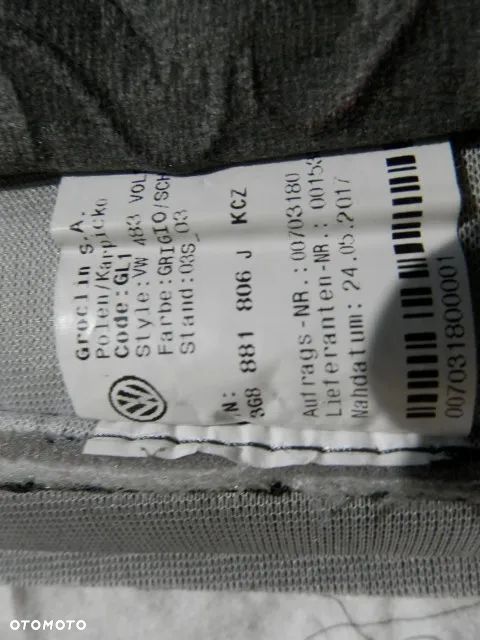 FOTEL FOTELE KANAPA SIEDZISKO Z PODNOZKIEM PRAWE LEWE POSZYCIE TAPICERKA SKORA GRIGIO / SCHWARZ KCZ KCZ VOLKSWAGEN ARTEON 3G8 ORYGINAŁ - 14