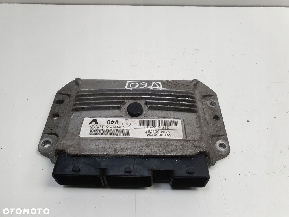 Renault Megane III 1.6 16V KOMPUTER SILNIKA Sterownik 237100131R V29005278A - 1