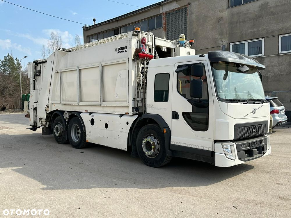 Volvo FE śmieciarka trzyosiowa Zoeller 20m3 EURO 6 - 2