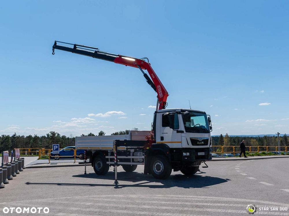 MAN TGM 18.250 4x4 FassiI F215A.0.23 Active HDS Żuraw - 5
