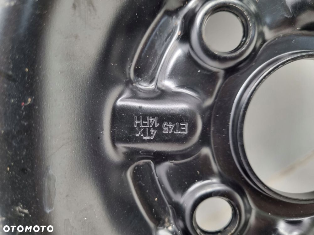 KOŁO DOJAZDOWE Toyota Yaris I dojazdówka 115/70 D14 R14 4x100 2140666 - 3