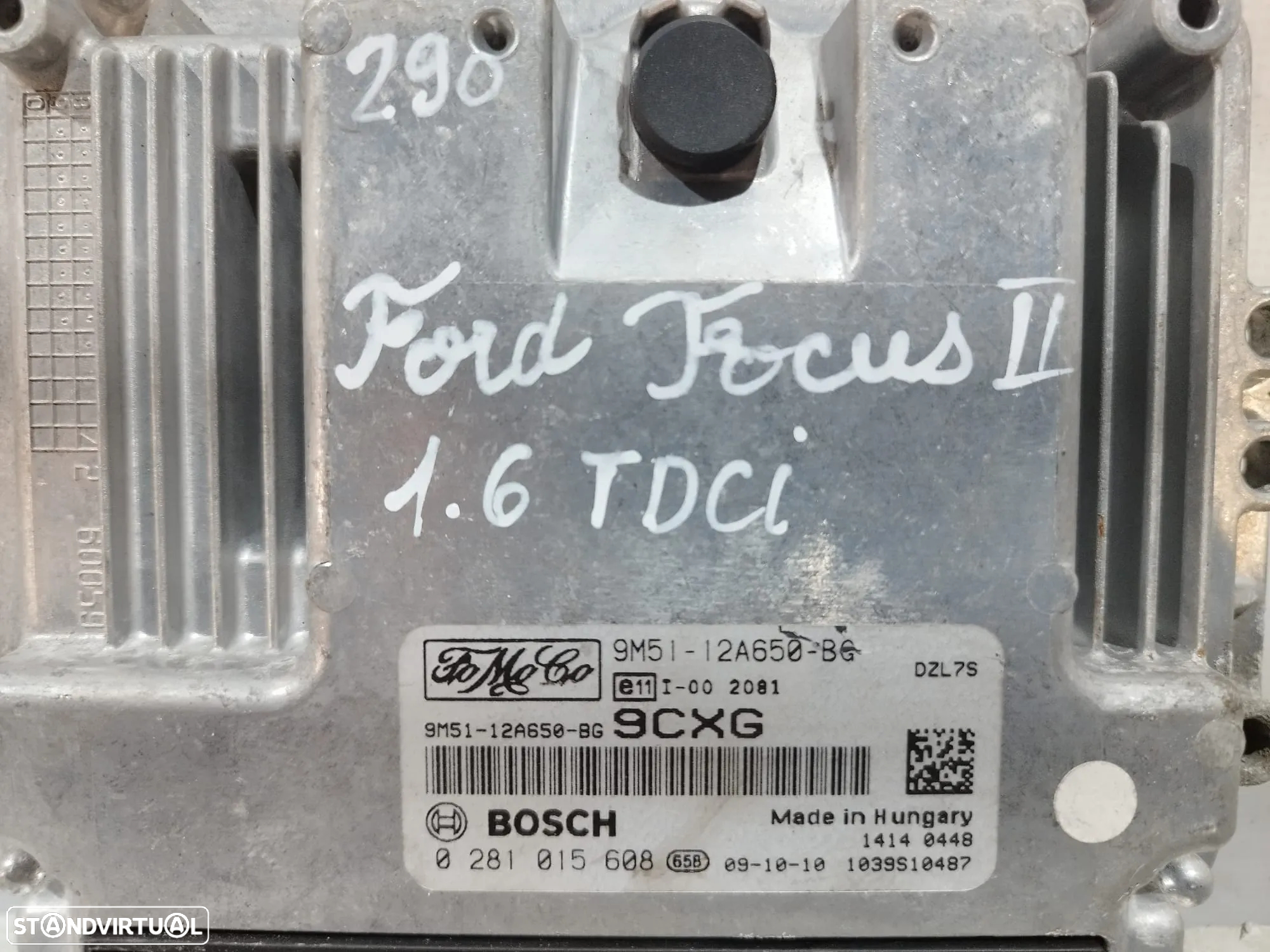 Centralina ECU motor Bosch Ford Focus II 1.6 TDCI - 6