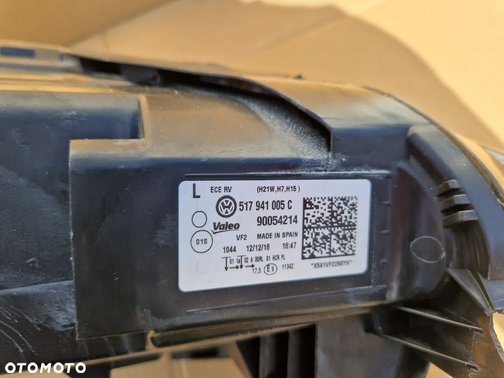 VW SPORTSVAN 517941005 LAMPA REFLEKTOR PRZÓD PRZENI LEWY - 5