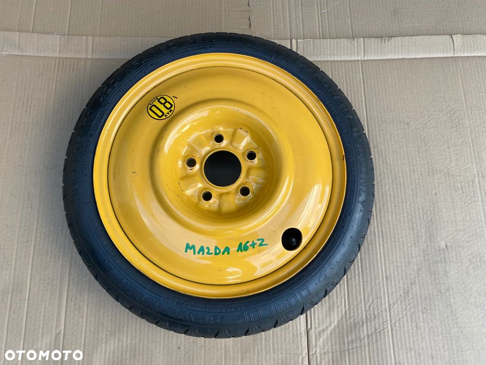 Koło dojazdowe dojazdówka   R16 MAZDA 3 II  III IV 2013-OBECNIE + zestaw - 11