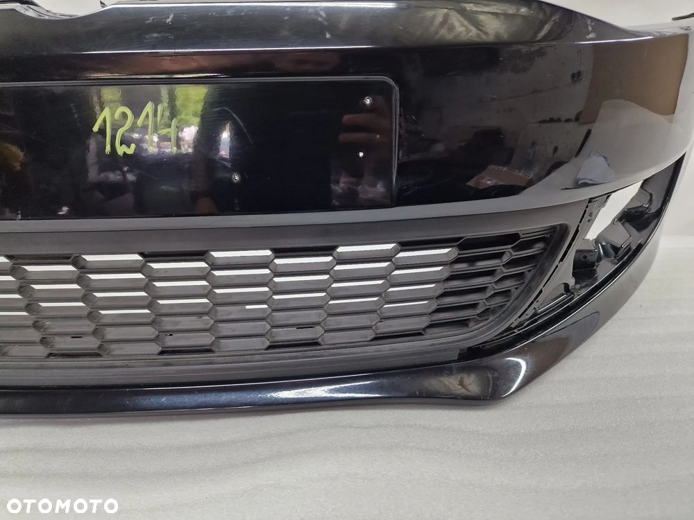 VW POLO 6R0 09- ZDERZAK PRZEDNI PRZÓD NA SPRYSKI + KRATKA ŚRODKOWA + PRAWY HALOGEN + PŁYTA / OSŁONA POD ZDERZAK , NR 6R0807221 , NR AUKCJI NZ1214 - 9