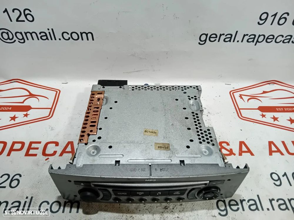 Auto Rádio Peugeot 308 96650206 XH 01 Original - 3