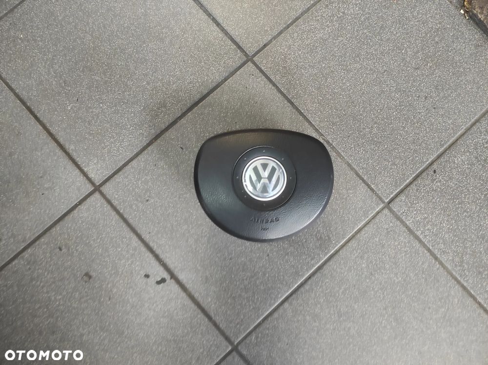 PODUSZKA KIEROWCY KIEROWNICY AIRBAG 1T0880201A 4 RAMIENNA 1 NABOJOWA VW PASSAT B6 TOURAN CADDY GOLF 5 EOS WYSYŁKA !!! - 1