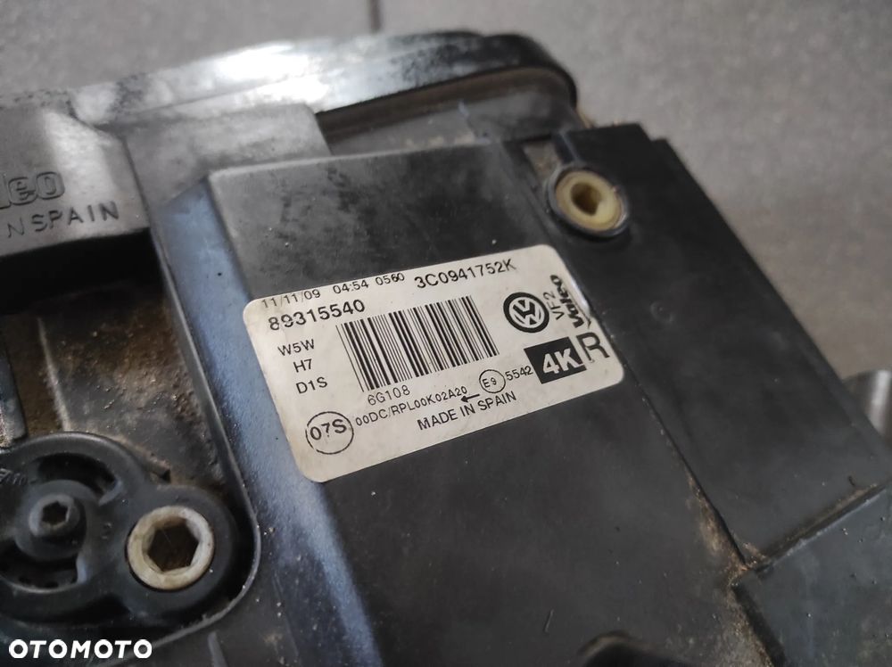 LAMPA PRZEDNIA PRAWA VW PASSAT B6 .3C0. LIFT BI XENON SKRĘTNY WYSYŁKA !!! - 7