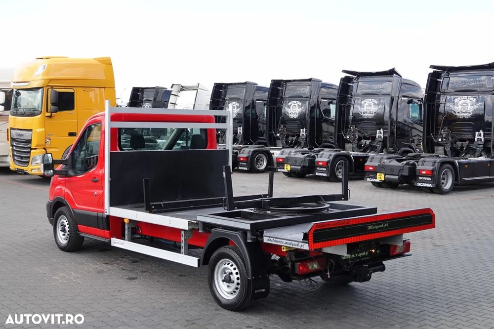 Ford TRANSIT 350 / PLATFORMĂ / MANUALĂ / 3 LOCURI / MASĂ NETĂ 3500 KG / - 10