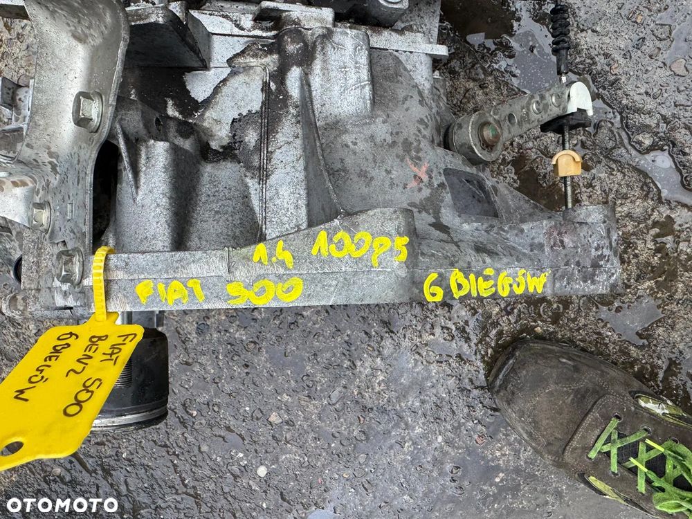 Skrzynia biegów Fiat 500 Grande Punto 1.4 benzyna 100KM 6 biegow OE - 3