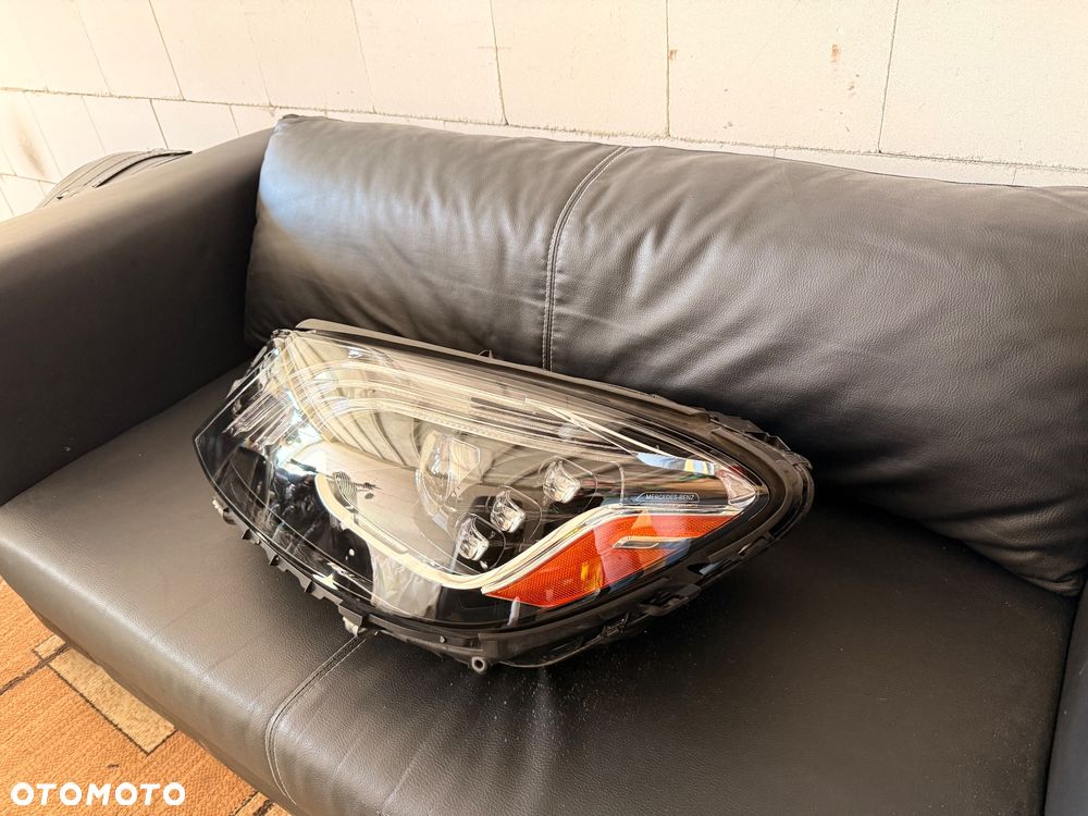 Mercedes S Klasa W222 FULL LED MULTIBEAM Lewa lampa LIFT USA - 1