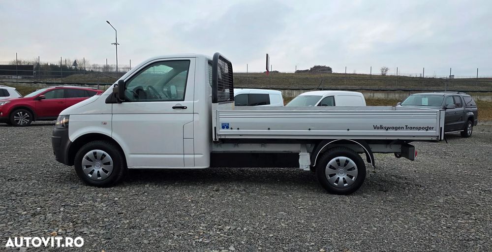 Volkswagen VW transporter facelift, pickup , 2.0 tdi, 140 cp, manual,        CLIMA, Euro 5, cruise control, 09/2011 (serie 2012)  factura, seap, finantare, PJ, rate PF - 5
