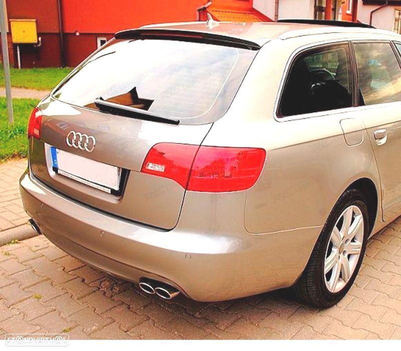 AILERON SPOILER TRASEIRO AUDI A6 C6 4F 04-08 LOOK S-LINE - 2