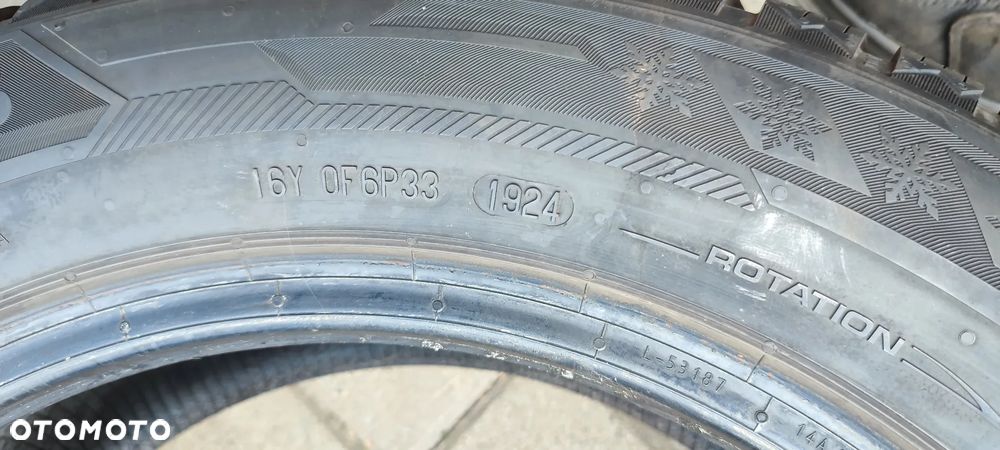 OPONY ZIMOWE 205/55R16H BARUM POLARIS6 (1924) ZIMA 9mm PARA 2 SZTUKI - 7