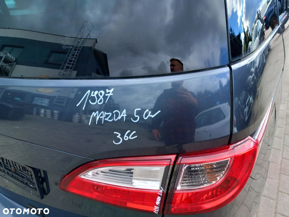 MAZDA 5 II CW KLAPA BAGAŻNIKA TYLNA TYŁ KOLOR: 36C - 7