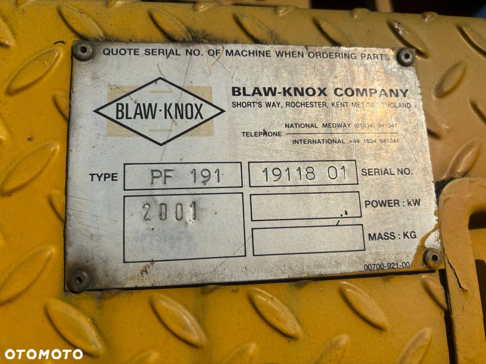 ABG Układarka samojezdna do poboczy produkcji BLAW-KNOX - 4