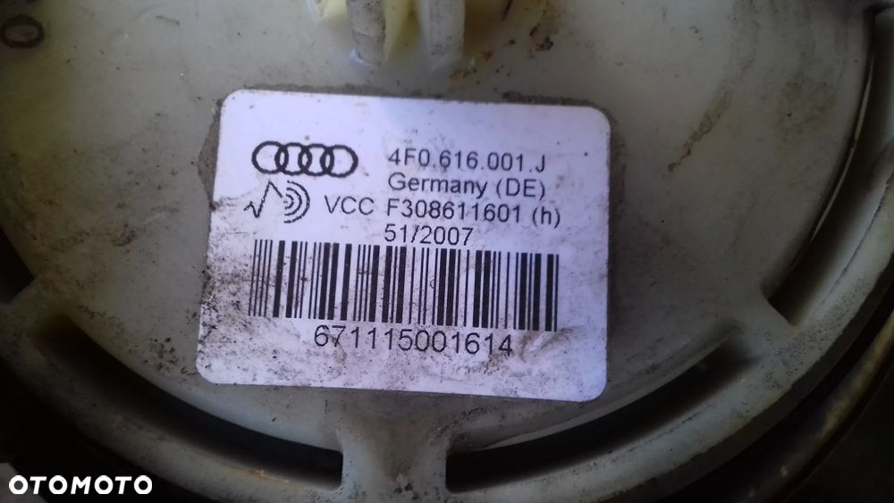 miech poduszka pneumatyczna tył lewy prawy 4F0616001J A6 C6 kombi - 4
