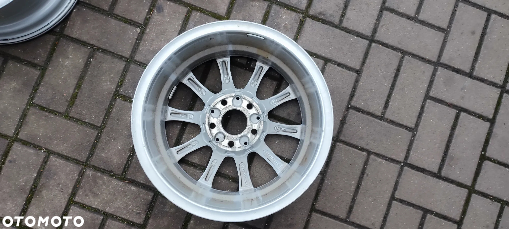 FELGI ALUMINIOWE 5X112 6.5J16 CALI ET38 fi 66,6 2054012400 MERCEDES W204 W205 CLA KOMPLET 4 SZTUKI - 7