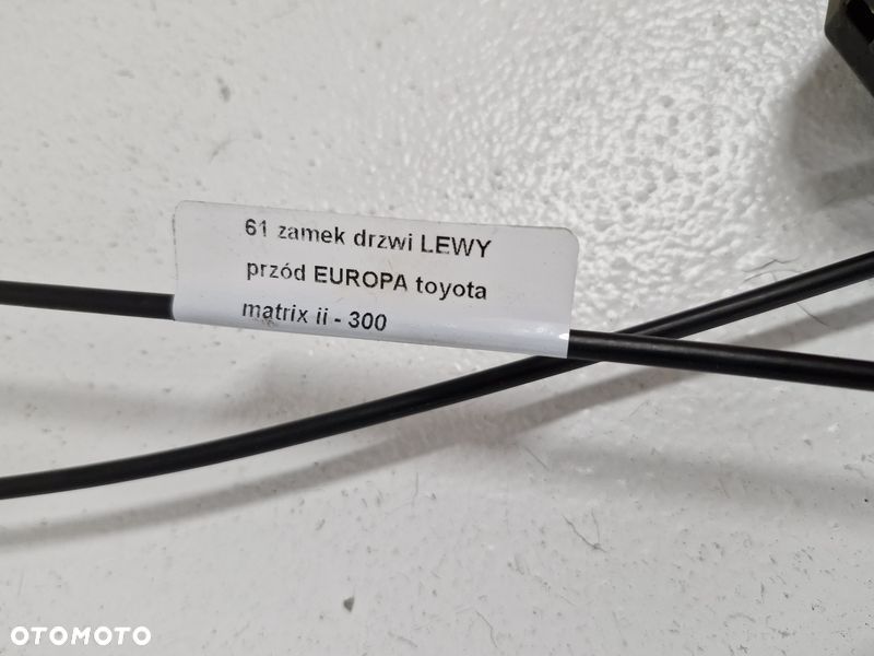 TOYOTA MATRIX 2 II ZAMEK DRZWI LEWY PRZÓD PRZEDNI EUROPA - 8