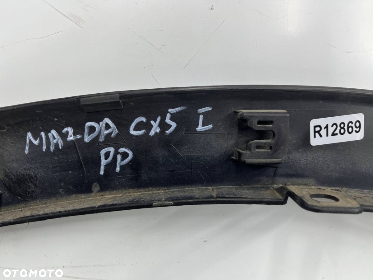 Listwa Mazda CX-5 I 12-17r. prawy przedni rant nadkola błotnika nakładka kd53-51w21 - 16