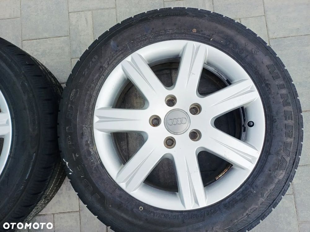 FELGI Z OPONAMI KOŁA ALUMINIOWE AUDI A3 A4 A6 R18 5X112 ET53 7,5JX18H2 57.1 mm OPONY MINERVA R18 235/60 ZIMA NR23 - 5