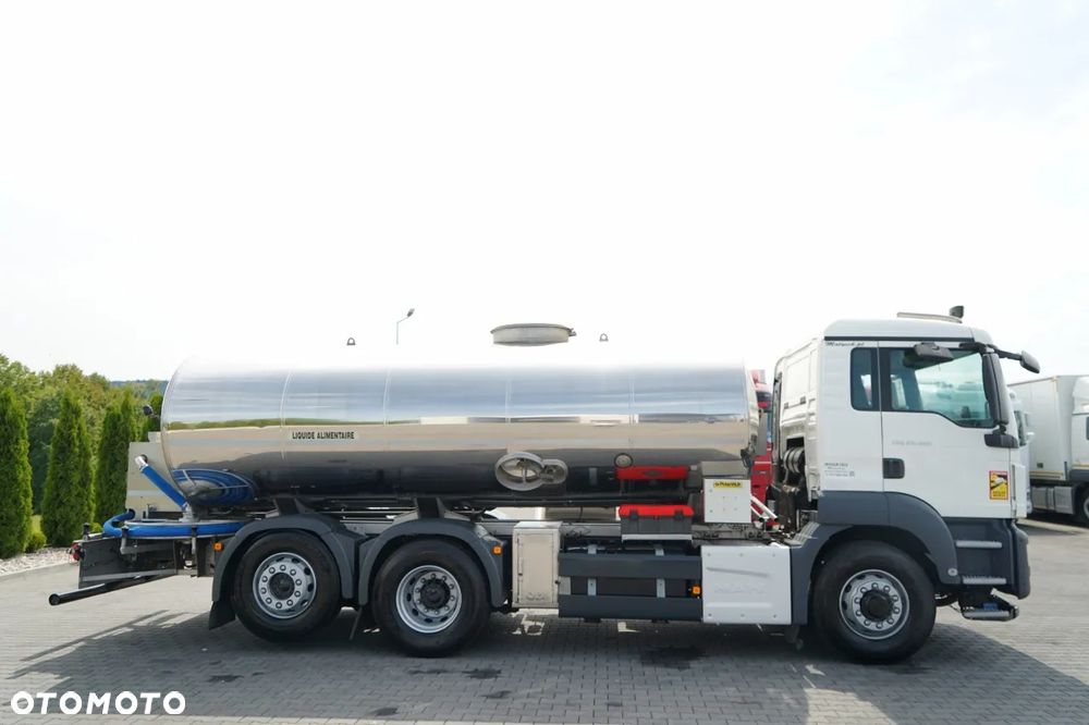 MAN TGS 460 / CYSTERNA 15000 L / 6x4 / 6x2 / 4x4 / OS PODNOSZONA / EURO 6 / - 8