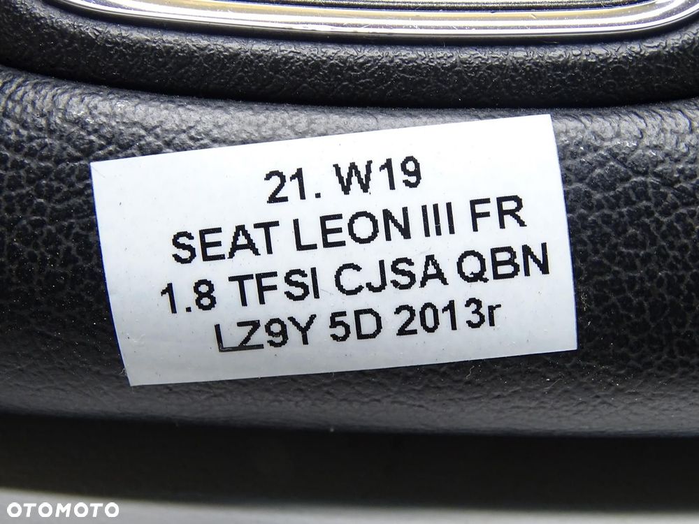KIEROWNICA SKÓRA MULTI MULTIFUNKCJA ŚCIĘTA 5F0419091M SEAT LEON III FR - 16